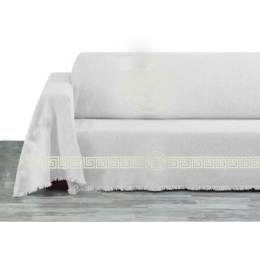 Makis Tselios Home Μονοθέσιο Ριχτάρι 180x180cm Olympus4 Ecru