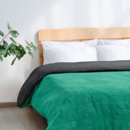 Κουβέρτα GRAUPEL GREEN ANTHRACITE κουβέρτα-υπέρδιπλη-220-x-240-εκ