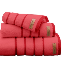 Makis Tselios Home Σετ Πετσέτες Μπάνιου 2τμχ Prive Coral Βάρους 600gr/m²