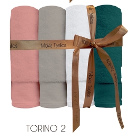 Makis Tselios Home Σετ Πετσέτες Προσώπου Torino 1