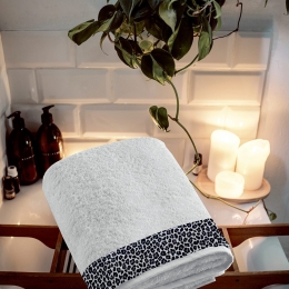 Makis Tselios Home Σετ Πετσέτες Μπάνιου 3τμχ Masai White Βάρους 500gr/m²