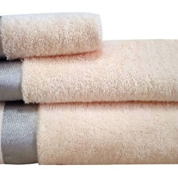 Makis Tselios Home Πετσέτα Προσώπου Ice 50x90εκ. Ecru Βάρους 520gr/m²
