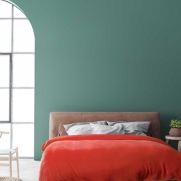 Κουβέρτα DULL RED κουβέρτα-ημίδιπλη-180-x-240-εκ