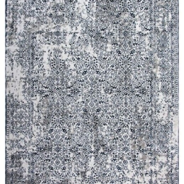 Χαλί 5901 GREY NAVY σετ-κρεβατοκάμαρας-από-διάδρομο-67-x-140-2-67-x-230