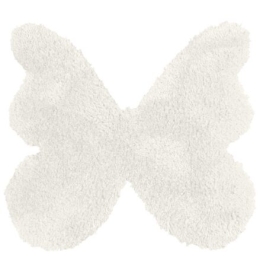 Παιδικό Χαλί REED WHITE BUTTERFLY 120-x-120-εκ
