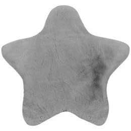 Παιδικό Χαλί SMOOTH GREY STAR 160-x-160-εκ