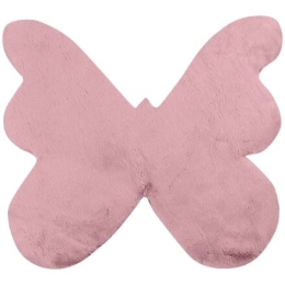 Παιδικό Χαλί SMOOTH PINK BUTTERFLY 160-x-160-εκ