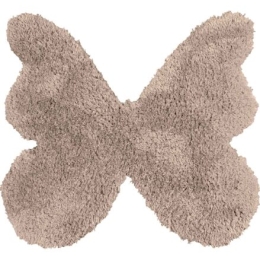 Παιδικό Χαλί BROWN SHADE BUTTERFLY 160-x-160-εκ