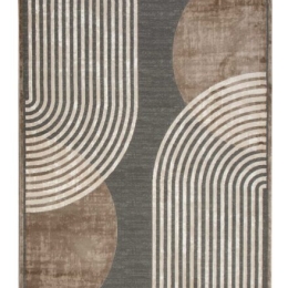 Χαλί GROOVES GREY 133-x-190-εκ