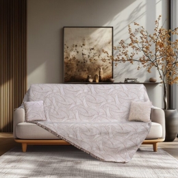 Beauty Home Ριχτάρι Τετραθέσιο Art 8700 180x330 Άμμου