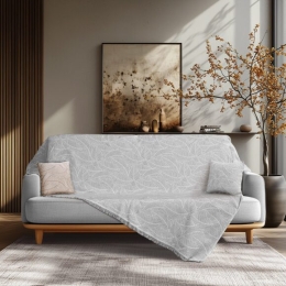 Beauty Home Ριχτάρι Τριθέσιο Art 8703 180x290 Γκρι