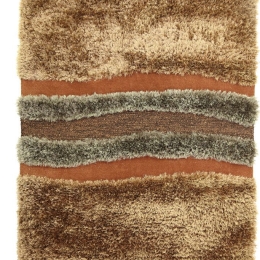 Royal  White Tie Modern Designers Rug 003 Brown 160 x 230