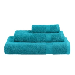 Πετσέτα FROVA CARIBBEAN BLUE σετ-πετσέτες-3-τεμαχίων-30-x-50-50-x-90-80-x-150-εκ
