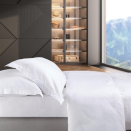 Makis Tselios Home Σετ Παπλωματοθήκη King Size 240×250cm Genova 3 White
