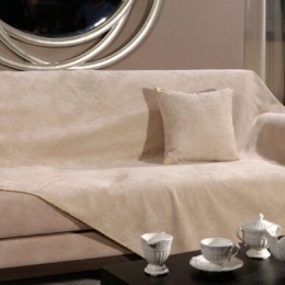 Beauty Home Ριχτάρι Τετραθέσιο Chic Art 8116 180x350 Μπεζ