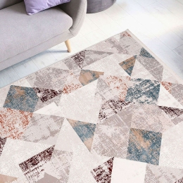 Χαλί Akropolis 225 Grey-Salmon Kayoom 160X230cm