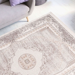 Χαλί Akropolis 525 Grey-Silver Kayoom 160X230cm