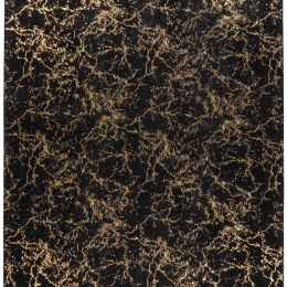 Χαλί Bijou 225 Black-Gold Me Gusta 160X230cm