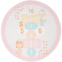 Χαλί Παιδικό Playground 100 Round Rose Arte Espina 160X160 Round