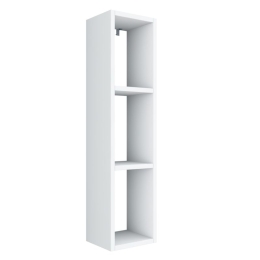 Ραφιέρα τοίχου Adelia pakoworld λευκό 22x18.5x90εκ
