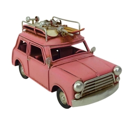 Διακοσμητικό Αυτοκίνητο 796212 16x7,5x10cm Pink Ankor Μέταλλο