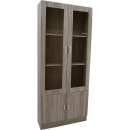 Βιτρίνα 750023 170x72x26 Natural Ankor Ξύλο