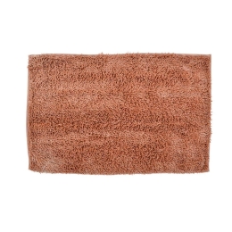 Πατάκι Μπάνιου 816255 80x50x2,5cm Terracotta Ankor 50 X 80 Πολυέστερ