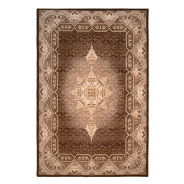 Χαλί PWC-0001 pakoworld καφέ-μπεζ 160x230εκ