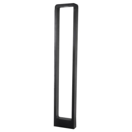 ΚΟΛΩΝΑΚΙ ΔΑΠΕΔΟΥ ΑΛΟΥΜΙΝΙΟΥ 12W 162X57X600 IP65 3000K ΜΑΥΡΟ 145-20627 | EUROLAMP
