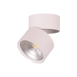 ΦΩΤΙΣΤΙΚΟ ΚΙΝΗΤΟ ΟΡΟΦΗΣ ΚΥΛΙΝΔΡΟΣ LED 15W 4000K ΛΕΥΚΟ EUROLAMP 145-25206