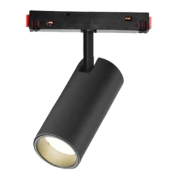 ΣΠΟΤ ΜΑΓΝΗΤΙΚΗΣ ΡΑΓΑΣ LED 12W 24° 4000Κ CX20-SD02 ΜΑΥΡΟ 145-59930 | EUROLAMP