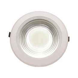 ΦΩΤΙΣΤΙΚΟ ΧΩΝΕΥΤΟ LED COB  Φ220 30W 6500K ΛΕΥΚΟ PLUS 145-68201 | EUROLAMP