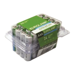 ΜΠΑΤΑΡΙΑ ΑΛΚΑΛΙΚΗ 24 ΤΕΜ 1,5 V ΑΑΑ LR03 EUROLAMP