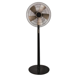 ΑΝΕΜΙΣΤΗΡΑΣ ΜΕ ΟΡΘΟΣΤΑΤΗ ΜΑΥΡΟ-ΧΡΥΣΟ Φ40 60W 147-29064| EUROLAMP