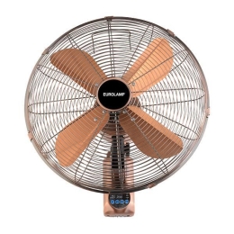 ΑΝΕΜΙΣΤΗΡΑΣ ΤΟΙΧΟΥ ΧΑΛΚΙΝΟΣ Φ40 50W ΜΕ ΤΗΛΕΧΕΙΡΙΣΤΗΡΙΟ 147-29381 | EUROLAMP