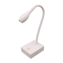ΦΩΤΙΣΤΙΚΟ ΓΡΑΦΕΙΟΥ EUROLAMP 147-55474 ARISTON 7 3W LED 3000K ΛΕΥΚΟ