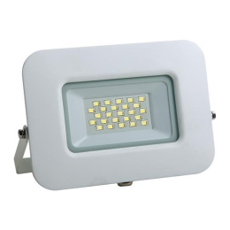 ΠΡΟΒΟΛΕΑΣ LED 20W SMD ΒΑΣΗ 360° ΛΕΥΚΟΣ IP65 4000K PLUS | EUROLAMP