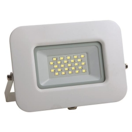 ΠΡΟΒΟΛΕΑΣ LED 20W SMD ΒΑΣΗ 360° ΛΕΥΚΟΣ IP65 3000K PLUS | EUROLAMP
