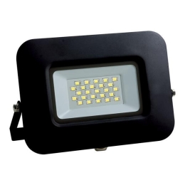 ΠΡΟΒΟΛΕΑΣ LED 20W SMD ΒΑΣΗ 360° ΜΑΥΡΟΣ IP65 3000K PLUS | EUROLAMP