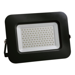 ΠΡΟΒΟΛΕΑΣ LED 100W SMD ΒΑΣΗ 360° ΜΑΥΡΟΣ IP65 3000K PLUS | EUROLAMP