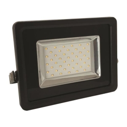 ΠΡΟΒΟΛΕΑΣ LED SMD 30W 12V/24V DC 4000K IP65 ΜΑΥΡΟΣ PLUS - EUROLAMP
