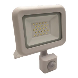 ΠΡΟΒΟΛΕΑΣ LED 20W SMD ΜΕ ΠΕΡΙΣΤΡΕΦΟΜΕΝΟ ΑΝΙΧΝΕΥΤΗ ΚΙΝΗΣΗΣ ΛΕΥΚΟΣ IP44 6500K PLUS | EUROLAMP