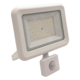 ΠΡΟΒΟΛΕΑΣ LED 30W SMD ΜΕ ΠΕΡΙΣΤΡΕΦΟΜΕΝΟ ΑΝΙΧΝΕΥΤΗ ΚΙΝΗΣΗΣ ΛΕΥΚΟΣ IP44 6500K PLUS |EUROLAMP