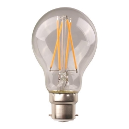 ΛΑΜΠΑ LED ΚΟΙΝΗ CROSSED FILAMENT 9W B22 3000K 220-240V CLEAR 147-78062 |  EUROLAMP