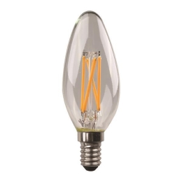 ΛΑΜΠΑ LED ΚΕΡΙ CROSSED FILAMENT 4.5W E14 4000K 220-240V 147-78111 | EUROLAMP