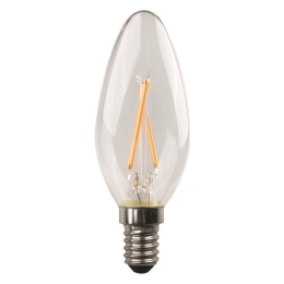 ΛΑΜΠΑ LED ΚΕΡΙ CROSSED FILAMENT 2.5W E14 2700K 220-240V 147-78130 | EUROLAMP