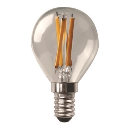 ΛΑΜΠΑ LED ΣΦΑΙΡΙΚΗ CROSSED FILAMENT 6.5W E14 4000K 220-240V 147-78212 | EUROLAMP