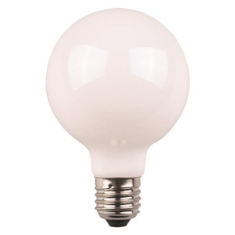 ΛΑΜΠΑ LED ΓΛΟΜΠΟΣ G95 CROSSED FILAMENT 8W E27 4000Κ 220-240V MILKY 147-78411 | EUROLAMP