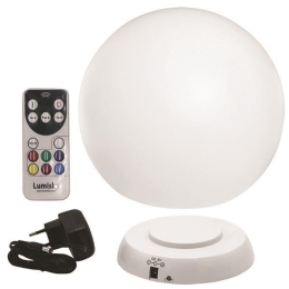 ΜΠΑΛΑ Ø50 5W ΕΠΑΝΑΦΟΡΤΙΖΟΜΕΝΗ RGB ΜΕ CONTROLLER IP67 - EUROLAMP