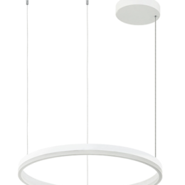 ΚΡΕΜΑΣΤΟ ΦΩΤΙΣΤΙΚΟ ΟΡΟΦΗΣ LED DIMMABLE ΑΛΟΥΜΙΝΙΟΥ ΛΕΥΚΟ Ø60 20261 | ZAMBELIS LIGHTS